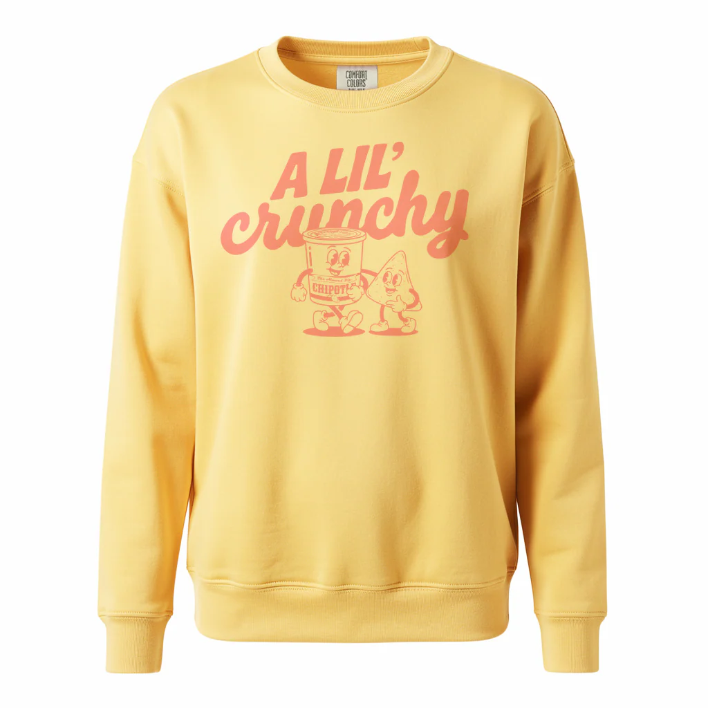 3. Crunchy Sweatshirt - L
