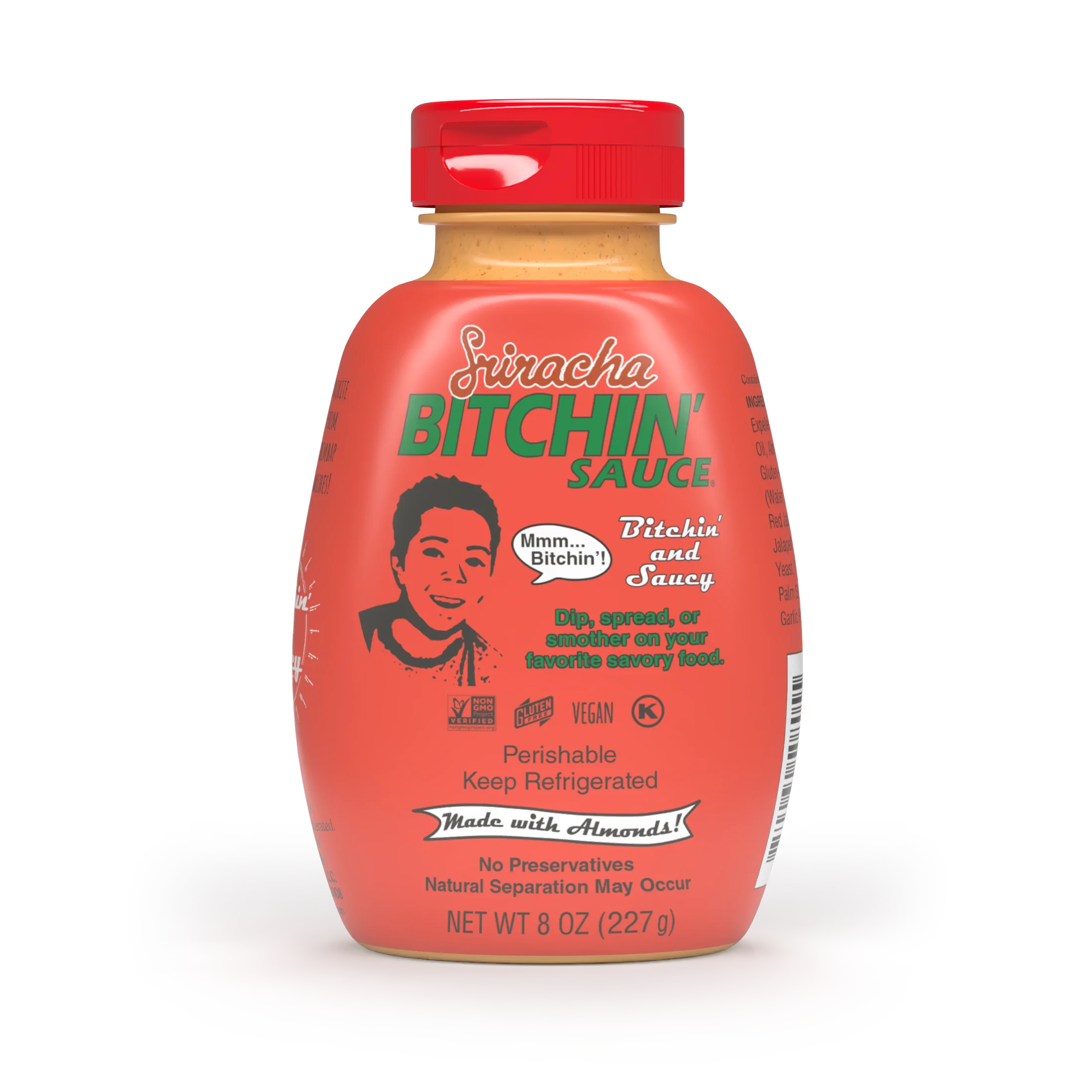 Sriracha Bitchin' Sauce 8oz Squeeze Bottle